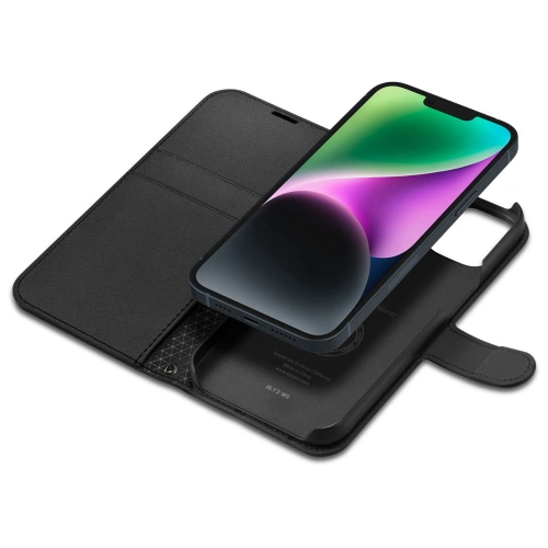 Kup Etui Spigen Wallet S Apple iPhone 14 Fekete - SPN2640 - {ean13} - Sklep Home Screen