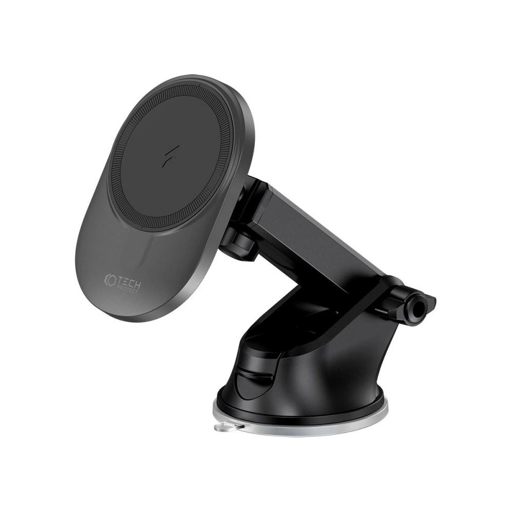 Uchwyt samochodowy z ładowarką bezprzewodową MagSafe Tech-Protect MM15W-V1 Dashboard & Vent Car Mount Wireless Charger 15W Black