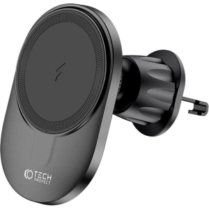 Kup Uchwyt auto cu încărcător wireless MagSafe Tech-Protect MM15W-V1 Suport pentru tabloul de bord și ventilație Încărcător wireless 15W Negru - THP1703 - {ean13} - Sklep Home Screen