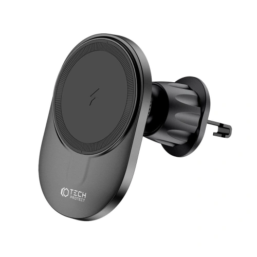 Kup Uchwyt auto cu încărcător wireless MagSafe Tech-Protect MM15W-V1 Suport pentru tabloul de bord și ventilație Încărcător wireless 15W Negru - THP1703 - {ean13} - Sklep Home Screen