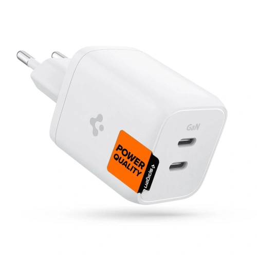 Kup Încărcătorul de rețea Spigen PE2106EU PowerArc încărcător de rețea cu 2 porturi PD 65W Alb - SPN2642 - {ean13} - Sklep Home Screen