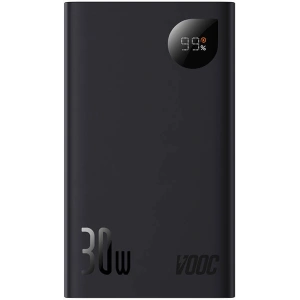 Powerbank Baseus Adaman 2, 20000mAh, 30W, 3xUSB, USB-C (czarny)