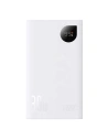 Powerbank Baseus Adaman 2, 20000mAh, 30W, 3xUSB, USB-C (biały)