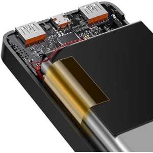 Powerbank Baseus Bipow 30000mAh, 2xUSB, USB-C, 20W (czarny)
