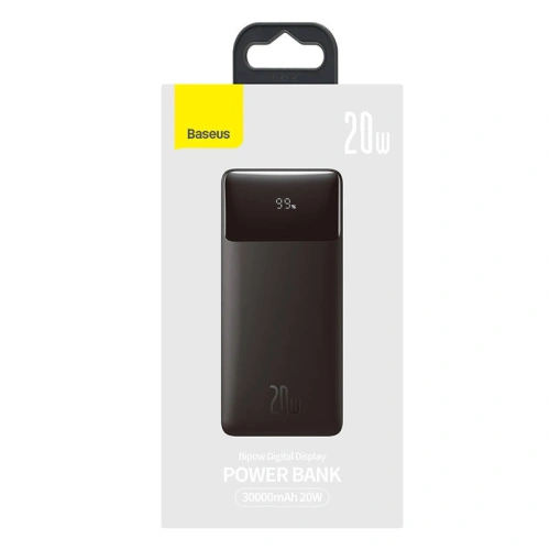 Kup Powerbank Baseus Bipow 30000mAh, 2xUSB, USB-C, 20W (fekete) - BSU3907 - {ean13} - Sklep Home Screen