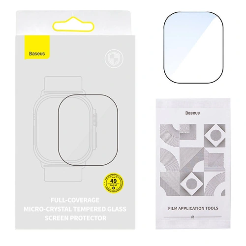 Kup Tvrzené sklo Baseus Glass Apple Watch Ultra 49mm - BSU3908 - {ean13} - Sklep Home Screen