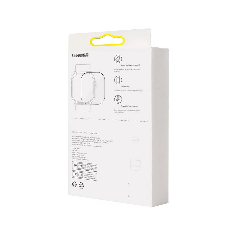 Szkło hartowane Baseus Glass Apple Watch Ultra 49mm