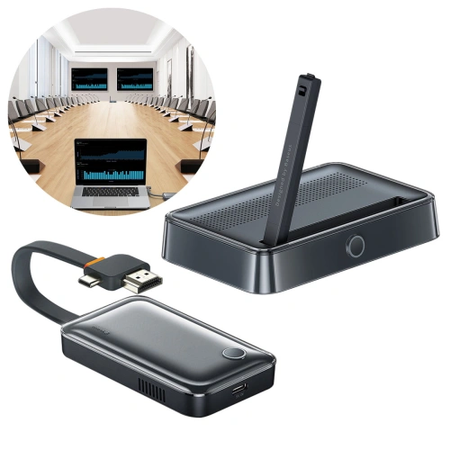 Kup Transmițător video Baseus HDMI 4K 30Hz negru - BSU3909 - {ean13} - Sklep Home Screen