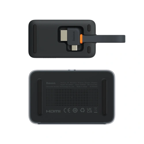 Buy Baseus Set of Transmitter and Receiver for Wireless HDMI 4K 30Hz Black (WKGQ050013) - BSU3909 - {ean13} - Home Screen Store Europe