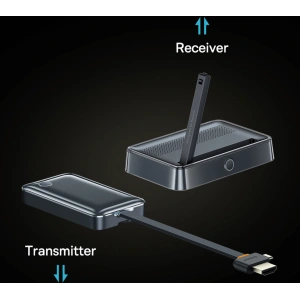 Kup Transmiter video Baseus HDMI 4K 30Hz czarny - BSU3909 - {ean13} - Sklep Home Screen