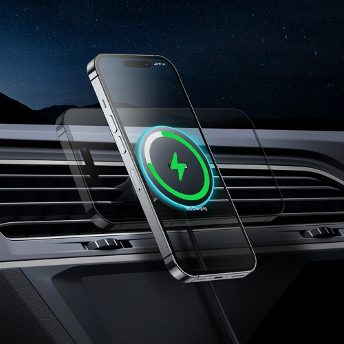 Buy Baseus Car Mount Holder Air Vent 15W + USB-A 25W black - BSU3910 - {ean13} - Home Screen Store Europe