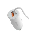 Kup Držák do auta s bezdrátovou nabíječkou MagSafe Baseus 15W na mřížku ventilace + USB-A 25W bílá - BSU3911 - {ean13} - Sklep Home Screen