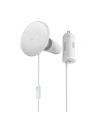 Kup Autós tartó MagSafe vezeték nélküli töltővel Baseus 15W szellőzőrácsra + USB-C 25W fehér - BSU3912 - {ean13} - Sklep Home Screen