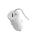 Kup Autós tartó MagSafe vezeték nélküli töltővel Baseus 15W szellőzőrácsra + USB-C 25W fehér - BSU3912 - {ean13} - Sklep Home Screen