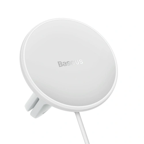 Kup Upevnění do auta s bezdrátovou nabíječkou MagSafe Baseus 15W na mřížku ventilace + USB-C 25W bílá - BSU3912 - {ean13} - Sklep Home Screen