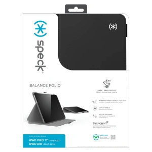 Kup Etui Speck Balance Folio MICROBAN Apple iPad Air 10.9 2020/2022 (4, 5 gen) / iPad Pro 11 2018/2020/2021/2022 (1, 2, 3, 4 gen) / iPad Air 11 2024 (6. generacji) (Black) - SPK466 - {ean13} - Sklep Home Screen