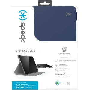 Kup Etui Speck Balance Folio MICROBAN Apple iPad Air 10.9 2020/2022 (4, 5 gen) / iPad Pro 11 2018/2020/2021/2022 (1, 2, 3, 4 gen) / iPad Air 11 2024 (6. generacji) (Arcadia Navy/Moody Grey) - SPK467 - {ean13} - Sklep Home Screen