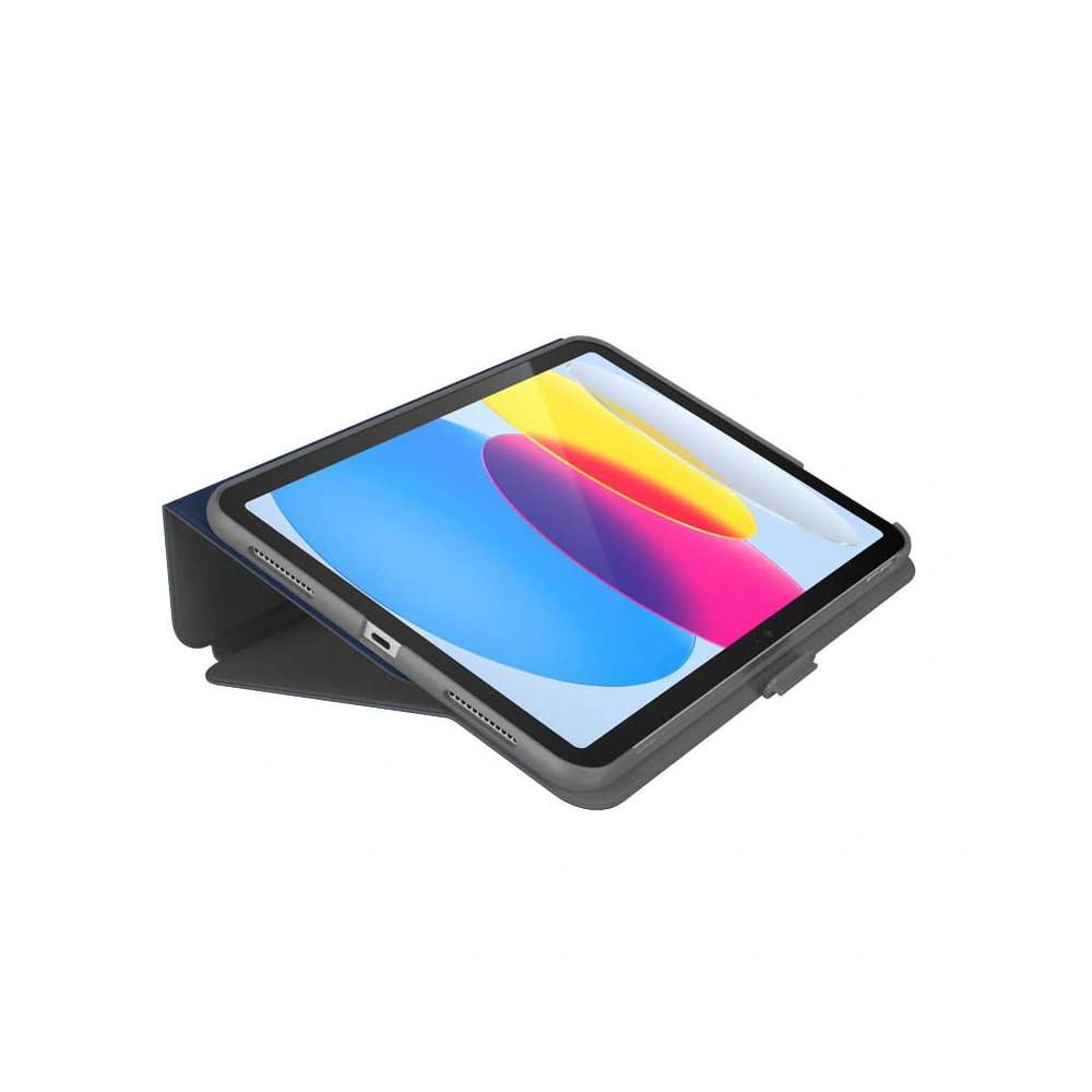 Etui Speck Balance Folio MICROBAN Apple iPad 10.9 2022 (10. generacji) (Arcadia Navy/Moody Grey)