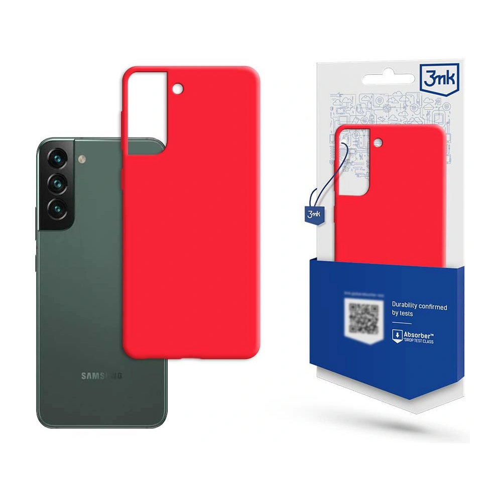 Etui 3MK Matt Case Samsung Galaxy S23+ Plus truskawka/strawberry