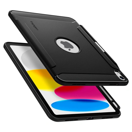 Kup Etui Spigen Rugged Armor Apple iPad 10.9 2022 (10. generacji) Matte Black - SPN2643 - {ean13} - Sklep Home Screen