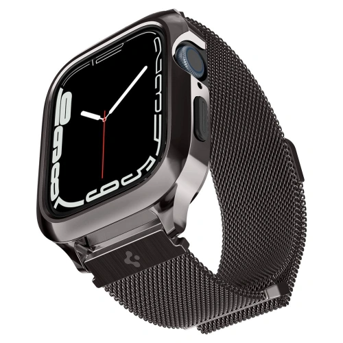 Kup Pásek + etui Spigen Metal Fit Pro Apple Watch 4/5/6/7/8/9/SE 44/45mm Graphite - SPN2646 - {ean13} - Sklep Home Screen