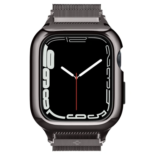 Kup Pásek + etui Spigen Metal Fit Pro Apple Watch 4/5/6/7/8/9/SE 44/45mm Graphite - SPN2646 - {ean13} - Sklep Home Screen