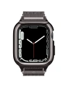 Kup Gürtel + Case Spigen Metal Fit Pro Apple Watch 4/5/6/7/8/9/SE 44/45mm Graphit - SPN2646 - {ean13} - Sklep Home Screen