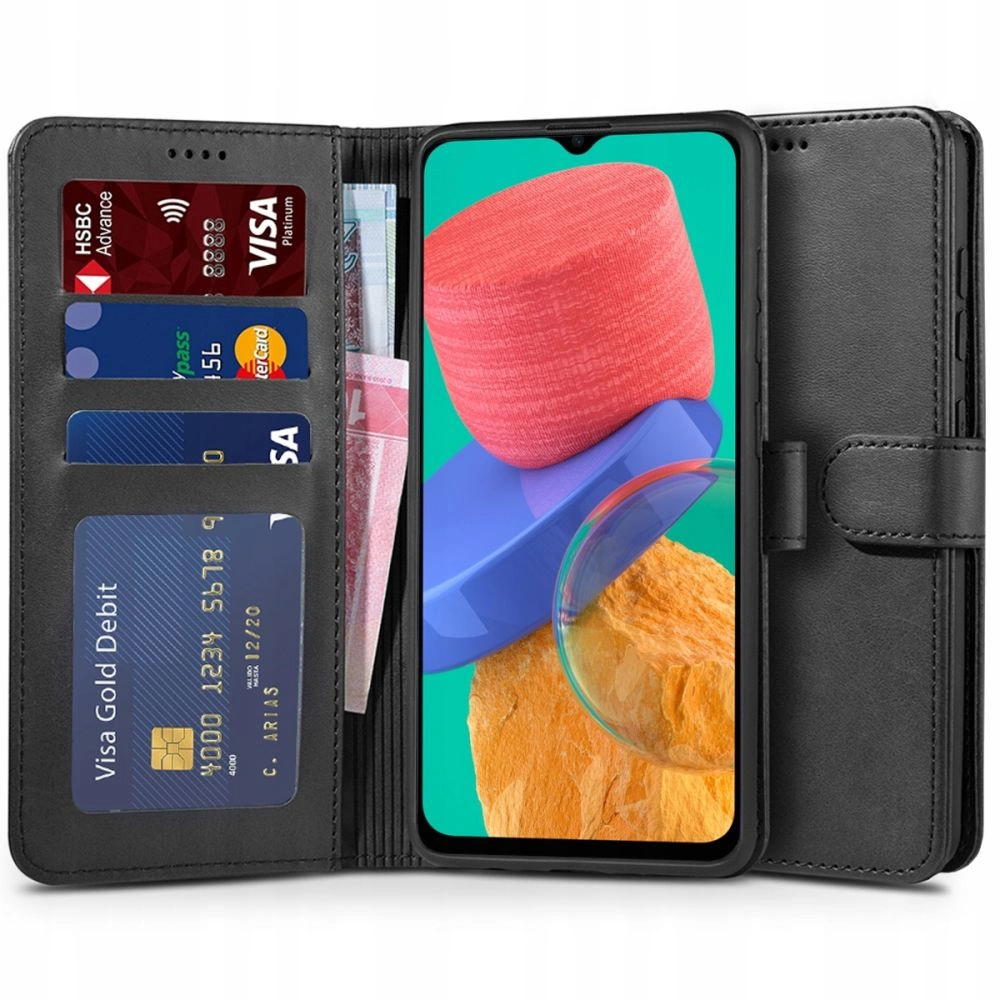 Etui Tech-Protect Wallet Samsung Galaxy M33 5G Black