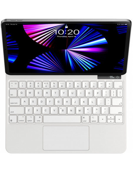 Étui magnétique Baseus Brilliance clavier sans fil avec écran iPad Pro 11''  (2018/2020/2021) / iPad Air 4 10.9'' / iPad Air 5 10.9'' / iPad 10 10.9''  (2022) gris - ✓