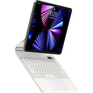 Kup Etui Baseus Brilliance Magnetic Keyboard Apple iPad Air 10.9 2020/2022 (4, 5 gen) / iPad Pro 11 2018/2020/2021 (1, 2, 3 gen) / iPad Air 11 2024 (6. generacji) biały - BSU3914 - {ean13} - Sklep Home Screen