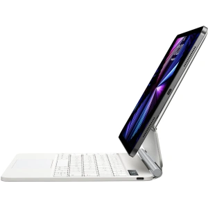 Kup Etui Baseus Brilliance Magnetic Keyboard Apple iPad Air 10.9 2020/2022 (4, 5 gen) / iPad Pro 11 2018/2020/2021 (1, 2, 3 gen) / iPad Air 11 2024 (6. generacji) biały - BSU3914 - {ean13} - Sklep Home Screen