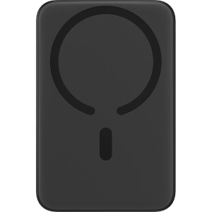Powerbank Baseus Magnetic Mini MagSafe 15W PD QC 20W 10000mAh czarny (Overseas Edition) + kabel USB-C/USB-C 60W 3A 0.5m czarny