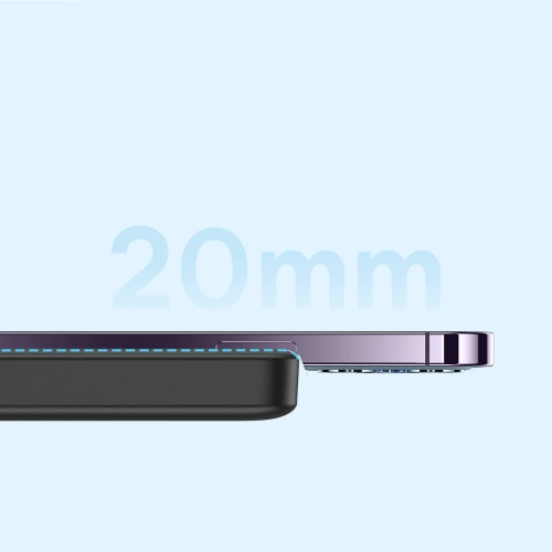 Buy Powerbank Baseus Magnetic Mini MagSafe 15W PD QC 20W 10000mAh black (Overseas Edition) + USB-C/USB-C Cable 60W 3A 0.5m black - BSU3915 - {ean13} - Home Screen Store Europe