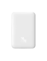 Powerbank Baseus Magnetic Mini MagSafe 15W PD QC 20W 10000mAh white (Overseas Edition) + USB-C/USB-C Cable 60W 3A 0.5m white
