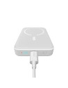 Buy Powerbank Baseus Magnetic Mini MagSafe 15W PD QC 20W 10000mAh white (Overseas Edition) + USB-C/USB-C Cable 60W 3A 0.5m white - BSU3916 - {ean13} - Home Screen Store Europe