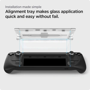 Kup Gehärtetes Glas Spigen GLAS.tR ez Fit Valve Steam Deck LCD / OLED Klar - SPN2648 - {ean13} - Sklep Home Screen