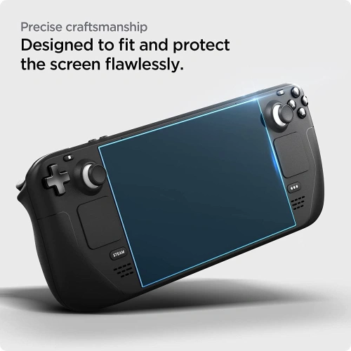 Buy Spigen GLAS.tR ez Fit Valve Steam Deck LCD / OLED Clear - SPN2648 - {ean13} - Home Screen Store Europe