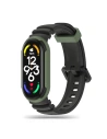 Tech-Protect Iconband Hybrid Xiaomi Mi Band 5/6/6 NFC/7 Schwarz/olivgrün