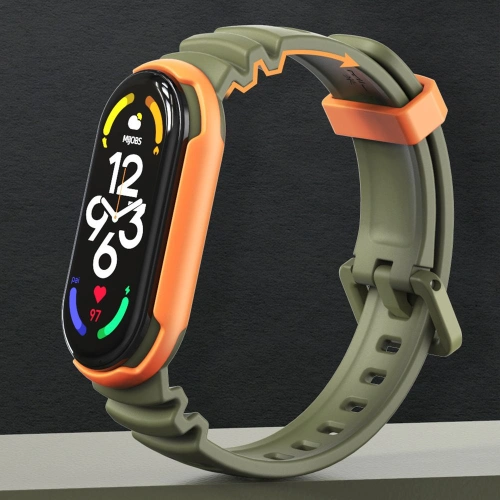 Kup Pasek Tech-Protect Iconband Hybrid Xiaomi Mi Band 5/6/6 NFC/7 Black - THP1710 - {ean13} - Sklep Home Screen