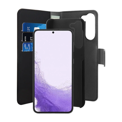 Kup Etui PURO Wallet Levehető 2w1 Samsung Galaxy S23 (fekete) - PUR627 - {ean13} - Sklep Home Screen
