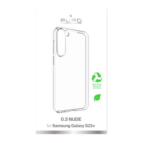 Kup Etui PURO 0.3 Nude Samsung Galaxy S23+ Plus (transparent) - PUR633 - {ean13} - Sklep Home Screen