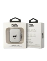 Kup Case Karl Lagerfeld KLA2RUNCHH Apple AirPods 2/1 Hülle weiß/white Silikon Choupette Kopf 3D - KLD1398 - {ean13} - Sklep Home Screen