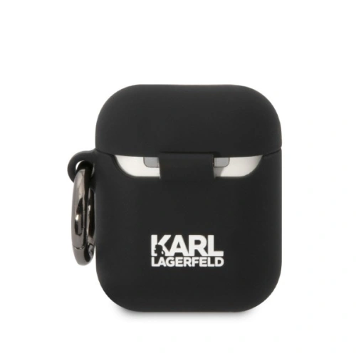 Kup Etui Karl Lagerfeld KLA2RUNCHK Apple AirPods 2/1 tok fekete/színes Szilikon Choupette Fej 3D - KLD1399 - {ean13} - Sklep Home Screen