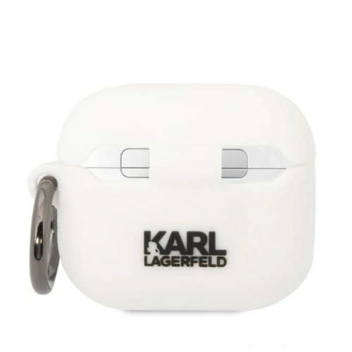 Kup Etui Karl Lagerfeld KLA3RUNCHH Apple AirPods 3 kryt bílý/white silikon Choupette Head 3D - KLD1403 - {ean13} - Sklep Home Screen