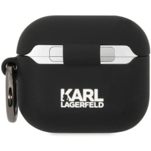 Kup Etui Karl Lagerfeld KLA3RUNCHK Apple AirPods 3 cover czarny/black Silicone Choupette Head 3D - KLD1404 - {ean13} - Sklep Home Screen