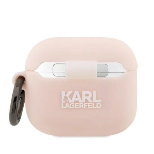 Kup Etui Karl Lagerfeld KLA3RUNCHP Apple AirPods 3 kryt růžový/pink silikon Choupette hlava 3D - KLD1405 - {ean13} - Sklep Home Screen