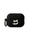 Kup Etui Karl Lagerfeld KLAP2RUNCHK Apple AirPods Pro 2 cover czarny/black Silicone Choupette Head 3D - KLD1410 - {ean13} - Sklep Home Screen