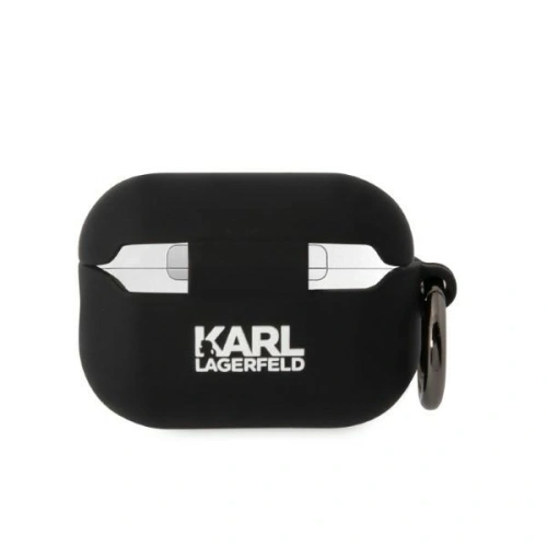Kup Etui Karl Lagerfeld KLAP2RUNCHK Apple AirPods Pro 2 cover czarny/black Silicone Choupette Head 3D - KLD1410 - {ean13} - Sklep Home Screen
