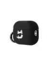 Kup Etui Karl Lagerfeld KLAP2RUNCHK Apple AirPods Pro 2 cover czarny/black Silicone Choupette Head 3D - KLD1410 - {ean13} - Sklep Home Screen