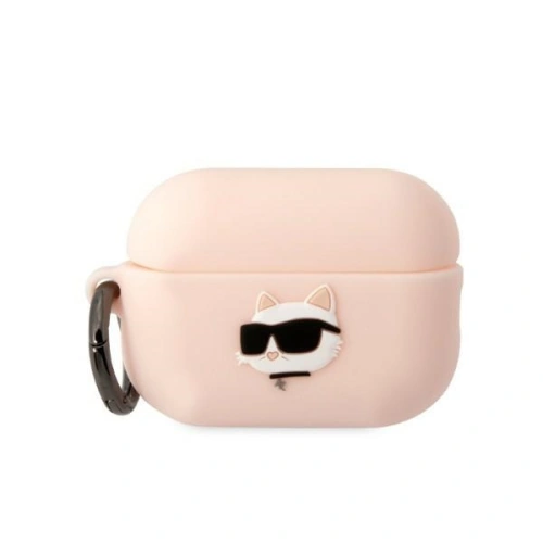 Kup Etui Karl Lagerfeld KLAP2RUNCHP Apple AirPods Pro 2 tok rózsaszín/pink Szilikon Choupette Head 3D - KLD1411 - {ean13} - Sklep Home Screen